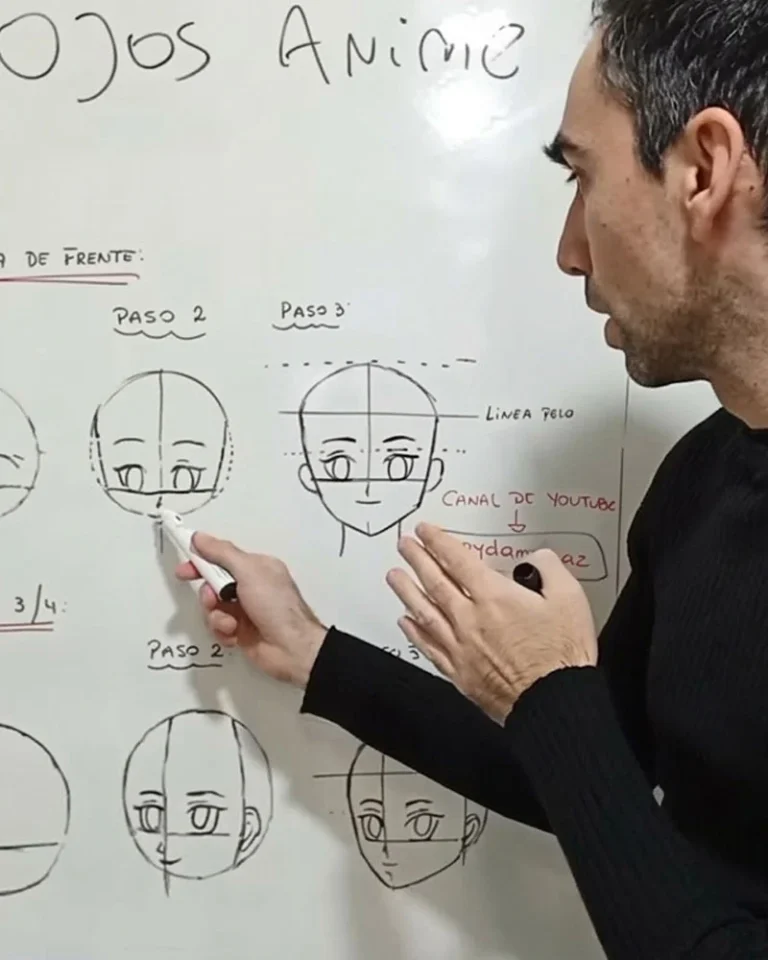 enseñando dibujo manga para principiantes en tapiales con profesor