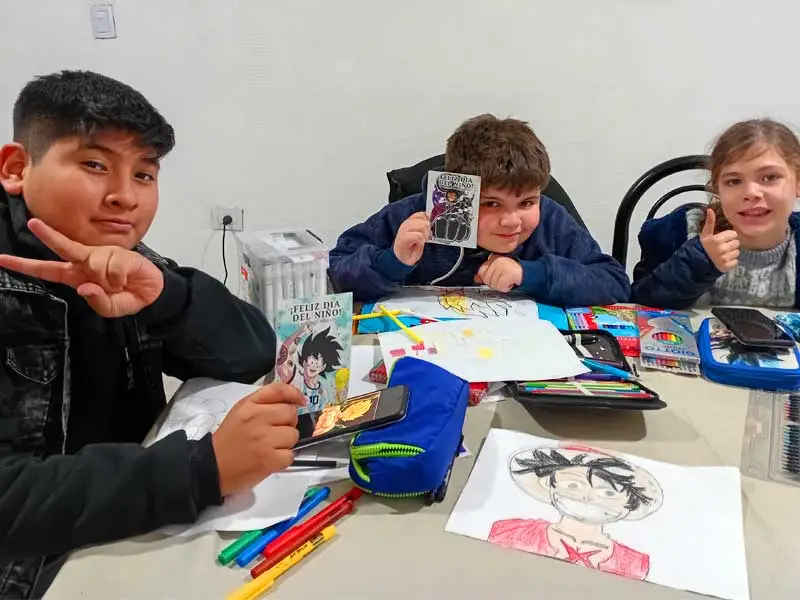curso de dibujo anime infantil en zona oeste